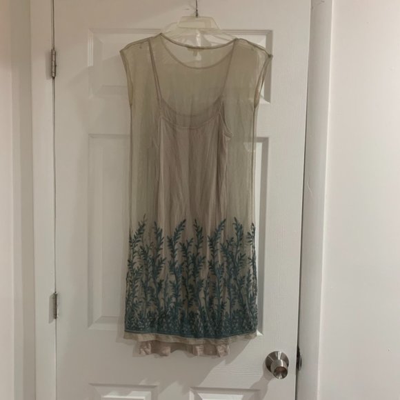 Floral Sheer Dress - Picture 2 of 2
